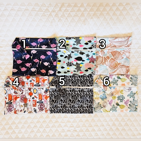 5 Pack - XXL Reusable Menstrual Pads - Absorbent Bamboo Charcoal - 16 in - Picture 5 of 5